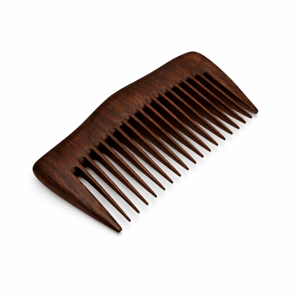 Natural Wooden Comb from Walnut – natural hair care comb
